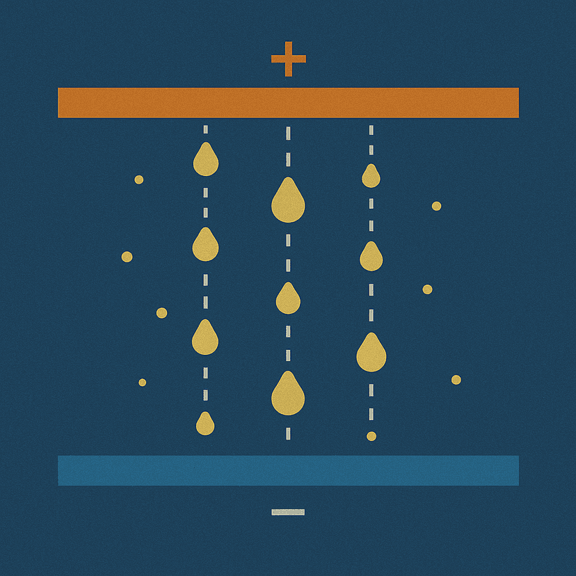 Millikan Oil Drop Experiment Setup
